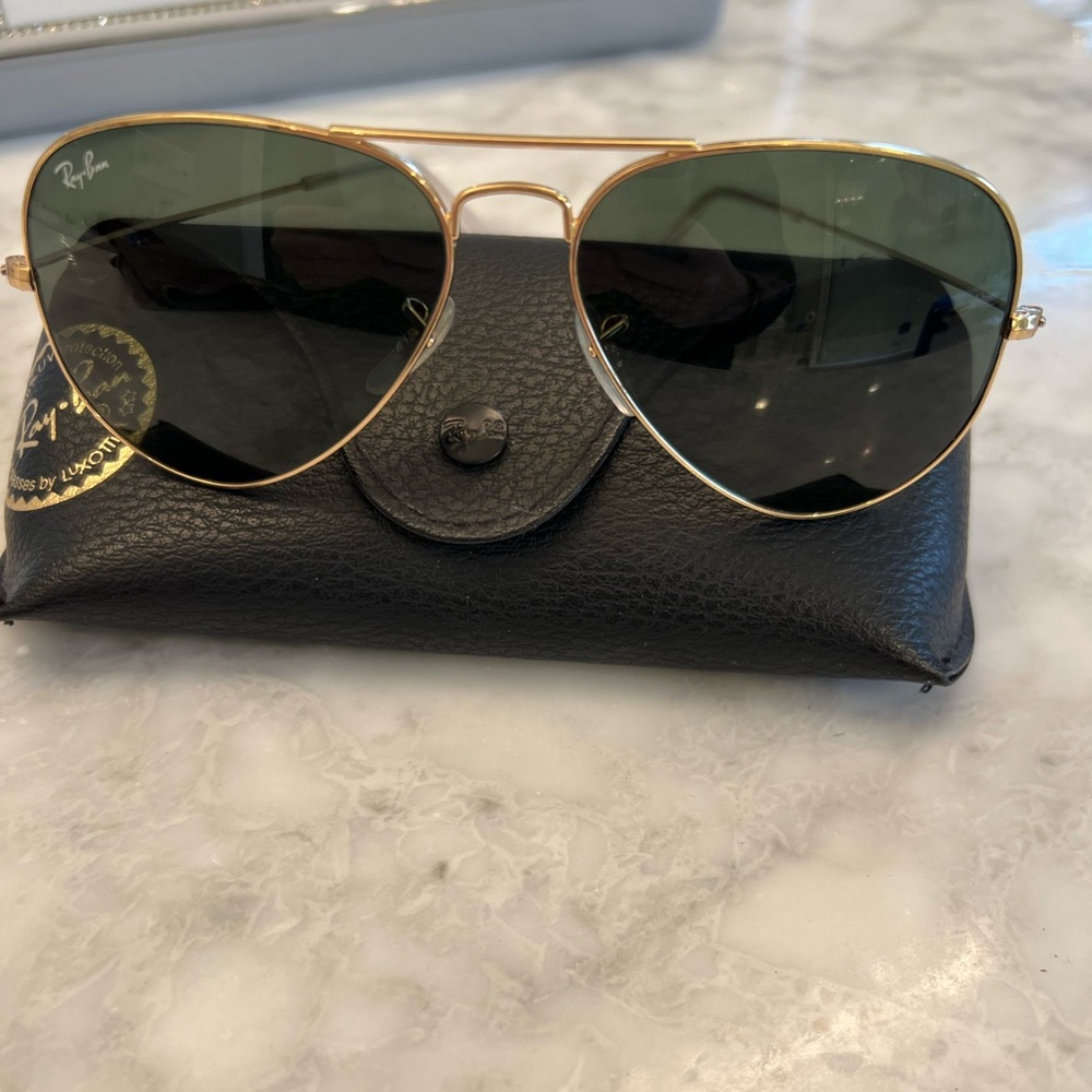 Ray-Ban aviator sunglasses